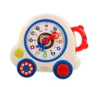 BRIGHTFUFU Educational Clock for Teaching Bright Learning Clock for Cognitive Plaything Enhancing Recognition and Early Learning Skills