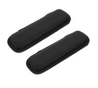 BRIGHTFUFU Electric Toothbrush Storage Case 2-Piece Set Mesh Pocket Black Protects Your Toothbrush from Scratches