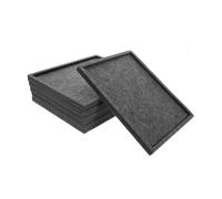 BRIGHTFUFU Felt Puzzle Sorting Tray Reusable Felt Organizer for Jigsaw Puzzles Stackable Multifunctional Beads Tray and Sorting