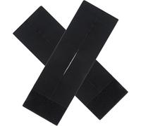 BRIGHTFUFU Gloves Using Wrap Black 2pcs and Band Polyester Glove Batting Baseball with Comfortable for Feeling Pocket Formation Accessories Fixing