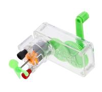 BRIGHTFUFU Hand Crank Generator DIY Assembly Kit for Science Experiments Manual Electricity Generator Educational Tool for Energy Conversion and Physics Learning in Elementary and Preschool