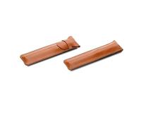 BRIGHTFUFU Handwriting Pen Leather Case Brown Protective Sleeve for Pencil Scratch-resistant Design Easy Installation Prevents Rolling and Loss