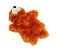 BRIGHTFUFU Interactive Storytelling Bear Hand Puppet Cute Animal Puppet for Soft and Comfortable Enhances Learning and Social Skills for Imaginative Play