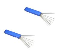 BRIGHTFUFU Jet Cleaner Tool with Rust Resistance and No Deformation Stainless Steel 3pcs for Motorcycle and Atv Suitable for Fluid Tip and Torch Tip Cleaning