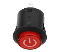 BRIGHTFUFU Kid Electric Car Push Button Switch for Children's Electric Ride-on Toys 3-pin Start Switch Easy Installation Safe for Kids Motorcycles Replacement Accessory