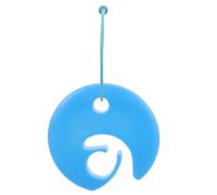 BRIGHTFUFU Lightweight Blue Flying Disc Buckle Clip with Hanging Design Pe Material Compact Carrier for Outdoor Sports and Daily Use Disc Holder