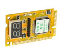 BRIGHTFUFU Motherboard Testing Card Stable Motherboard Tester Tool for Laptop DIY Enthusiasts Easy to Use Supports Multiple Models Electronic Components Orange