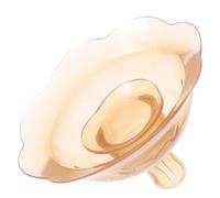 BRIGHTFUFU Nursing Protector Silicone Breastfeeding Shield Cover for Newborns, Skin Tone Breast Milk Saver with Storage Case, Comfortable Breastfeeding Supply Set