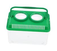 BRIGHTFUFU Outdoor Insect Observation Box with Magnifier for Portable Jar Catcher for Goldfish and Bugs Educational Viewer Container for Nature Exploration and Insect Research