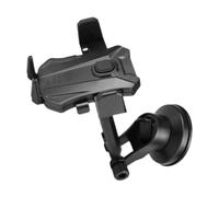 BRIGHTFUFU Phone Car Mount with Suction Cup and Air Vent Clip Secure Dashboard and Windshield Holder for Hands Navigation and Calling Compatible with Various Phone Black
