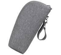 BRIGHTFUFU Portable Insulated Milk Bottle Bag with Zipper Oxford Cloth Thermal Pouch for Nursing Travel Storage Keeps Milk and Beverages Warm Cool for Parents