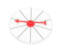 BRIGHTFUFU Prize Wheel for Bar Parties Drinking Game Turntable Fun Luck Draw Game Prop for Birthdays and Events Compact Design for Easy Storage