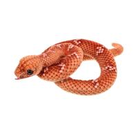 BRIGHTFUFU Realistic Snake Simulation Stuffed Snake for Pranks Design for Halloween April Fool Day Garden Theme Parties
