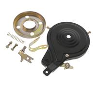 BRIGHTFUFU Rear Drum Brake Hub for Electric Motorcycle, Wear-resistant and Safe Solid Metal Material, Lightweight Electric Motorcycle Accessory Suitable for Reliable Braking Performance