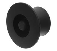 BRIGHTFUFU Reusable Black Silicone Wine Stopper Small Hat Seal Plug for Wine Bottles with OPP and White Box Packaging for Bar and Home Use