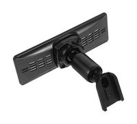 BRIGHTFUFU Rotating Car Mirror Mount Holder Dash Cam Front and Rear Abs Universal Design Black Car Dash Cam Holder with Unobstructed View for Taxis