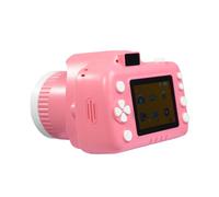 BRIGHTFUFU Small Portable Boys and Girls Camera and Projector Photo Projector Editing and Music Playback for Travel and Camping Photography