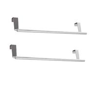BRIGHTFUFU Stainless Steel Multifunctional Towel Rack No Drill Storage Holder for Bathroom and Kitchen Cabinet Nail Organizer for Dishcloths Dust Cloths and Towels