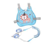BRIGHTFUFU Toddler Anti-Lost Harness Leash Set, Detachable Backpack Design, Reflective Night Safety, Cotton Steel Wire TPU, for Walking Outdoors and Supermarket Use