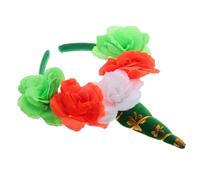 BRIGHTFUFU Unicorn Shower Hairband Adult Girls Patrick's Day Headband Irish Festival Hair Accessories