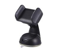 BRIGHTFUFU Universal Car Dashboard Phone Holder for Smartphones, Stable Suction Cup Mobile Phone Cradle with 360° Rotation, Multipurpose Navigator Bracket for Enhanced Driving Experience, Black-grey