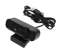 BRIGHTFUFU USB Webcam User-friendly Design with Microphone 1080p for PC and Crisp Live Broadcast Visuals, Plastic Body, for Video Conferencing and Remote Work Desktop Use