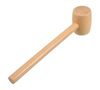 BRIGHTFUFU Wooden Mini Hammer for Cracking Shellfish and Crab Legs, Small Pounding Mallet for Kitchen and Craft Projects, Multifunctional Tool Distinctive Appearance and Practical Design
