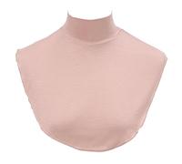 BrightGlow False Collar Removable Fake Turtleneck Women's Modal Fake Elegant Turtleneck Insert Turtleneck Detachable Dickey Collar Faux Fake Collar for Women Girls One Size, pink, One size