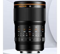Brightinstar 60mm F2.8 Macro Lens for Micro Four Thirds - MF Lens with MFT Bayonet: G1 G95D GH1 GH5M2 GX9 GF1 GM1 GM5 E-P1 E-M10 Mark II E-M5 Mark III OM-5 and More (M43 Mount)