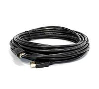 Brightium HDMI V.1.4 Male-Male to Male 1m High Definition Cable Supports 3D and Multi-Channel Audio, Ideal for Connecting Multimedia Devices