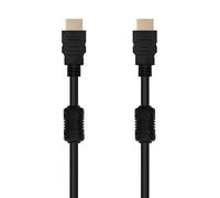 Brightium HDMI V1.4 Cable with High Speed and Ethernet Channel (HEC) Support - Includes Ferrite Cores to Reduce Electromagnetic Interference - A/M to A/M Connectors, Length 5 Meters
