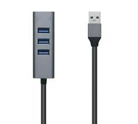 Brightium USB 3.0 Hub - Type A Male to 4x Type to Female, 10cm, allows connection of multiple devices, fast and efficient.