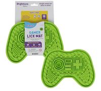 Brightkins Gamer Lick Mat, Interactive Dog Toys, Food Rubber Mat and Snuffle Pet Supplies, Enrichment Puppy Pads Essentials Products, Anxiety Relief Items, Interactive Dog Toys