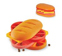 Brightkins Spinning Pupstrami Treat Puzzle, Interactive Toy for Dogs, Non Skid Treat Dispenser Dog Toy for Mental Stimulation & Slow Feeding, 1 Piece