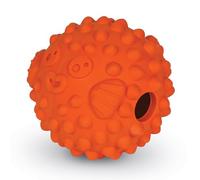 Brightkins Tough & Tumble Treat Dispenser Small Pufferfish, Treat Dispensing Dog Toy for Small Dogs, Interactive Dog Toys for Boredom, Stimulation Brain Game, Dog Presents, Birthday Dog Toy