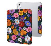 Brightly Colored Flowers Tablet Case Compatible with IPAD 10代