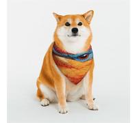 Brightly Coloured Birds Dog Bandana for Small Medium Large Dogs, Cat Dogs Kerchief Triangle Bibs Scarf for Girl Or Boy