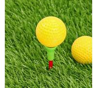 Brightly Coloured Golf Balls - Small Practice Golf Ball Made of PU Foam | Training for Kids Inside, Small Trainer Game Pack, Hollow Golf Training Balls for Swing Exercise Driving Range Home Use in the