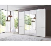 Brighton 4 Sliding Door Wardrobe With The Two Centre Doors Fitted With Mirror Glass 300Cm