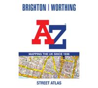 Brighton and Worthing A-Z Street Atlas : Accurate Street Map for Easy Navigation