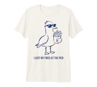 Brighton Beach Venice Beach Santa Monica Pier Seagull Theft Premium T-Shirt