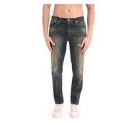 Brighton Carrot-cut Jeans - male - Dondup - Loose Fit Jeans - Blue - W34 - Jeans W34
