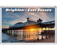 Brighton - East Sussex - 96 x 67mm Jumbo Fridge Magnet/Magnets BBFHM916