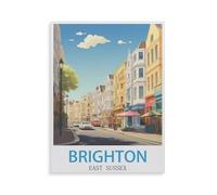 Brighton, East Sussex,Puzzle 1000 Pieces Wooden Puzzle Adult Children'S Educational Toy Family Decompression Game(75x50cm)-GR28