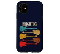 Brighton England Guitars UK Rock Concert Tour Vintage Band Case for iPhone 11