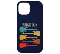 Brighton England Guitars UK Rock Concert Tour Vintage Band Case for iPhone 12 mini