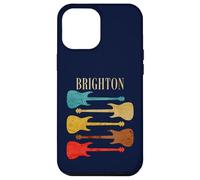 Brighton England Guitars UK Rock Concert Tour Vintage Band Case for iPhone 12 Pro Max