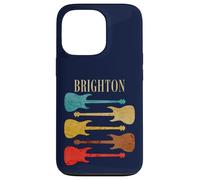 Brighton England Guitars UK Rock Concert Tour Vintage Band Case for iPhone 13 Pro