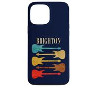 Brighton England Guitars UK Rock Concert Tour Vintage Band Case for iPhone 13 Pro Max