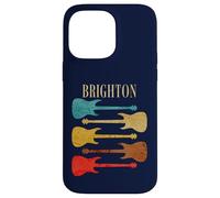 Brighton England Guitars UK Rock Concert Tour Vintage Band Case for iPhone 14 Pro Max